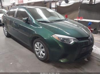  Salvage Toyota Corolla