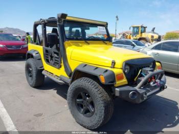 Salvage Jeep Wrangler