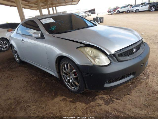  Salvage INFINITI G35