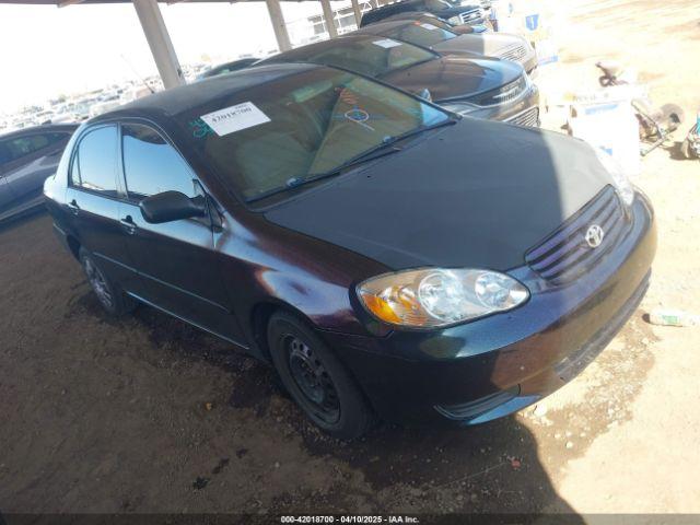  Salvage Toyota Corolla