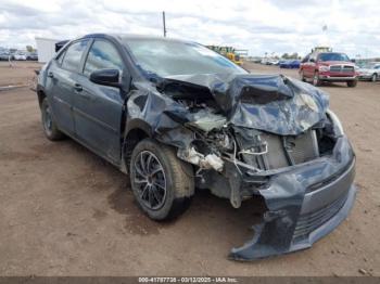  Salvage Toyota Corolla