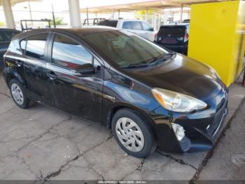  Salvage Toyota Prius c