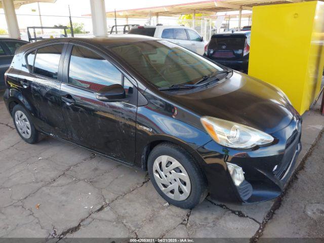  Salvage Toyota Prius c