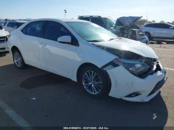  Salvage Toyota Corolla