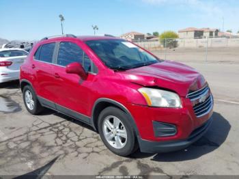  Salvage Chevrolet Trax