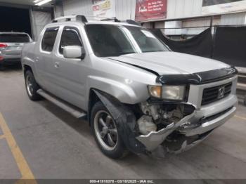  Salvage Honda Ridgeline