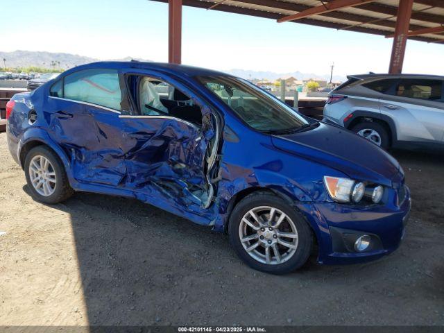  Salvage Chevrolet Sonic