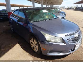  Salvage Chevrolet Cruze