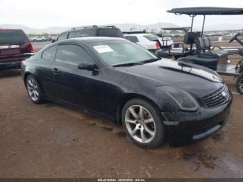  Salvage INFINITI G35