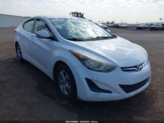  Salvage Hyundai ELANTRA