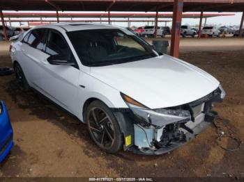  Salvage Hyundai ELANTRA