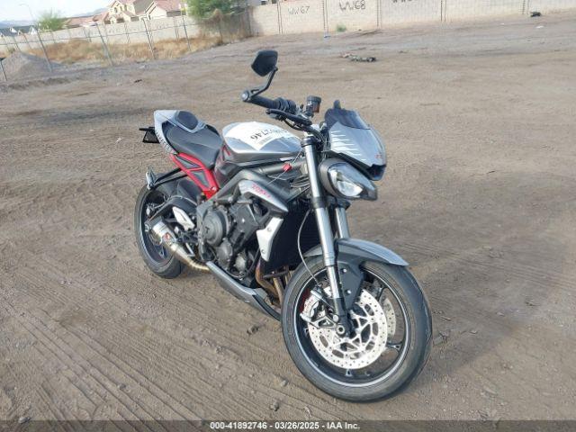  Salvage Triumph Motorcycle Street Triple