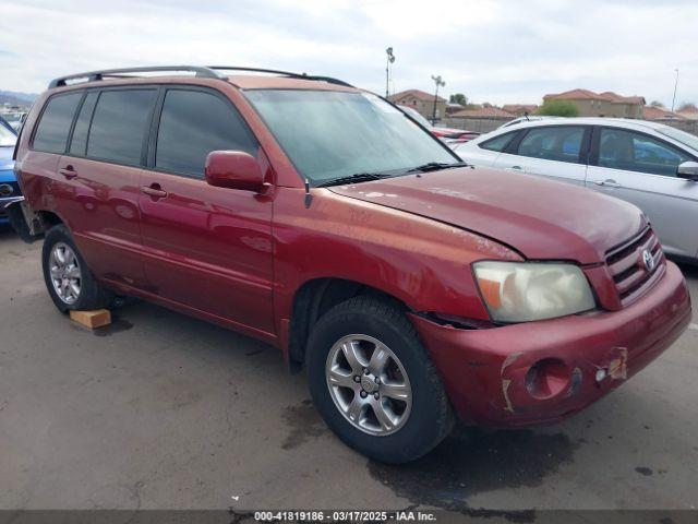  Salvage Toyota Highlander