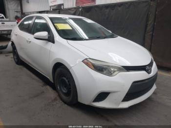  Salvage Toyota Corolla