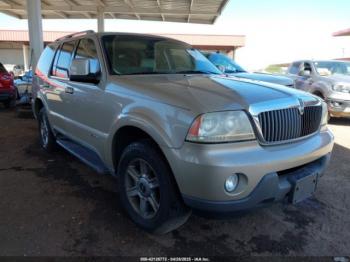  Salvage Lincoln Aviator