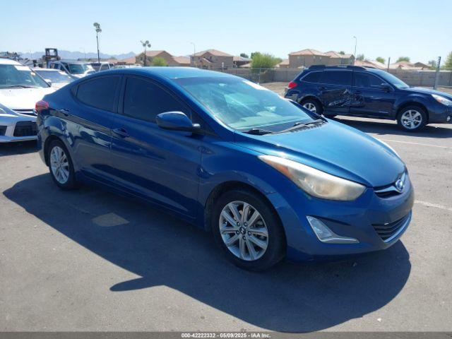  Salvage Hyundai ELANTRA
