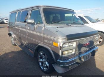  Salvage GMC Rally Wagon   Van