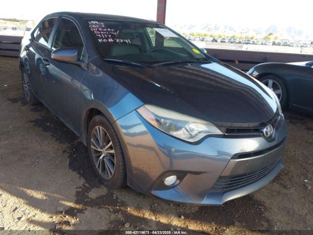  Salvage Toyota Corolla