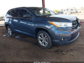 Salvage Toyota Highlander