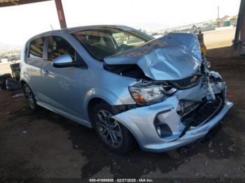  Salvage Chevrolet Sonic