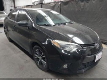  Salvage Toyota Corolla