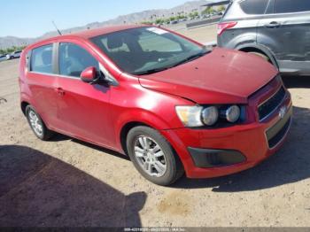  Salvage Chevrolet Sonic