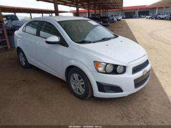 Salvage Chevrolet Sonic
