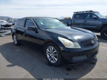  Salvage INFINITI G35