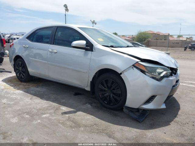  Salvage Toyota Corolla