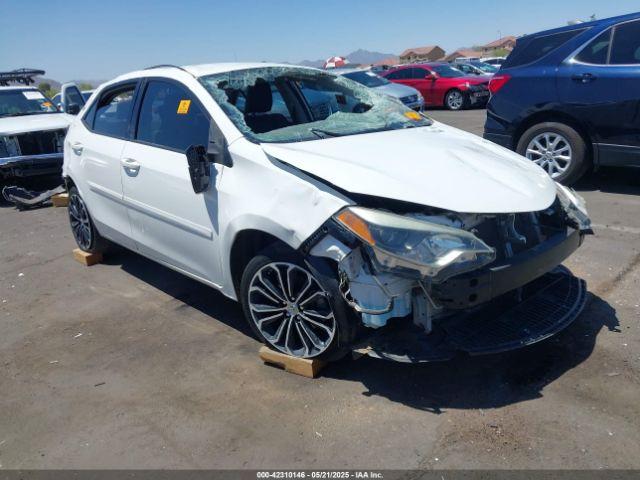  Salvage Toyota Corolla
