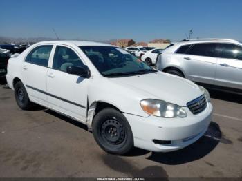  Salvage Toyota Corolla