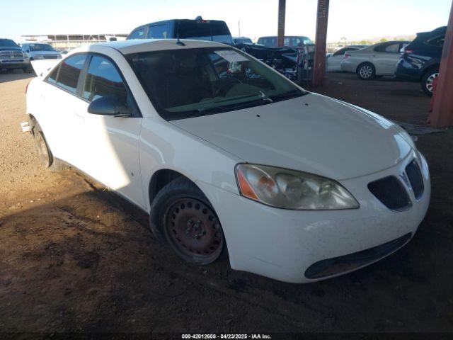  Salvage Pontiac G6