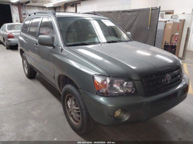  Salvage Toyota Highlander