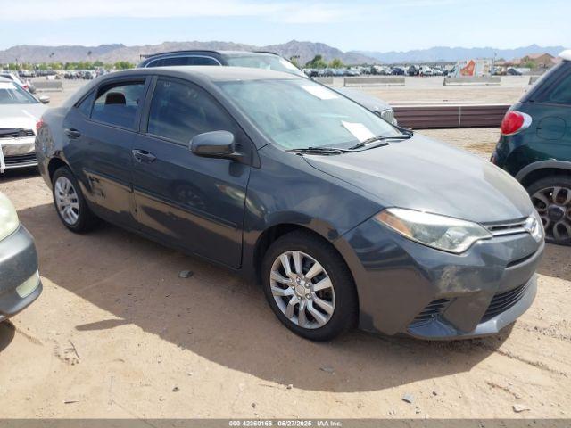  Salvage Toyota Corolla