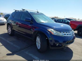  Salvage Nissan Murano