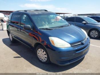  Salvage Toyota Sienna