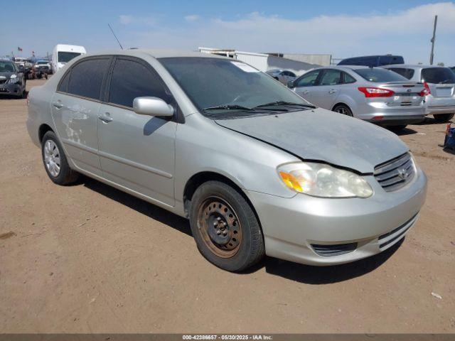  Salvage Toyota Corolla