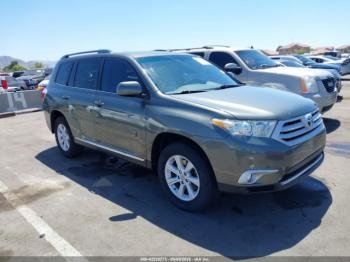  Salvage Toyota Highlander