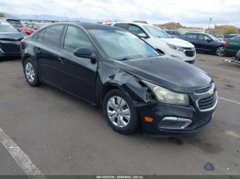  Salvage Chevrolet Cruze