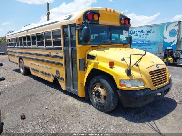  Salvage Blue Bird School Bus   Transit Bus