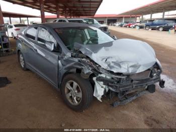  Salvage Hyundai ELANTRA
