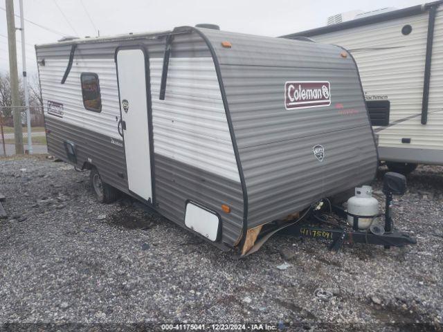  Salvage Coleman Travel Trailer