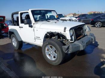  Salvage Jeep Wrangler