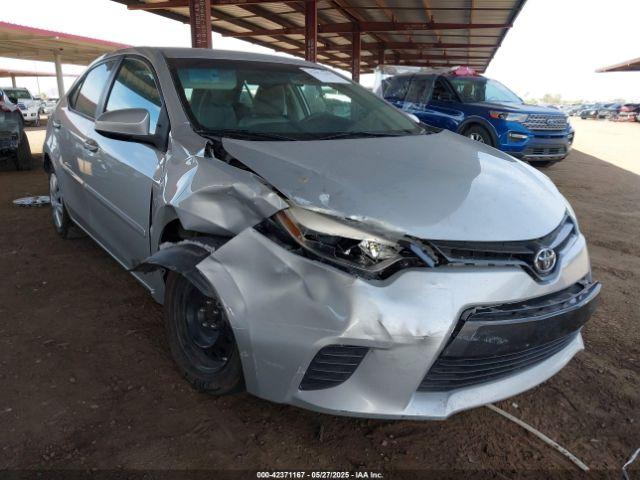  Salvage Toyota Corolla