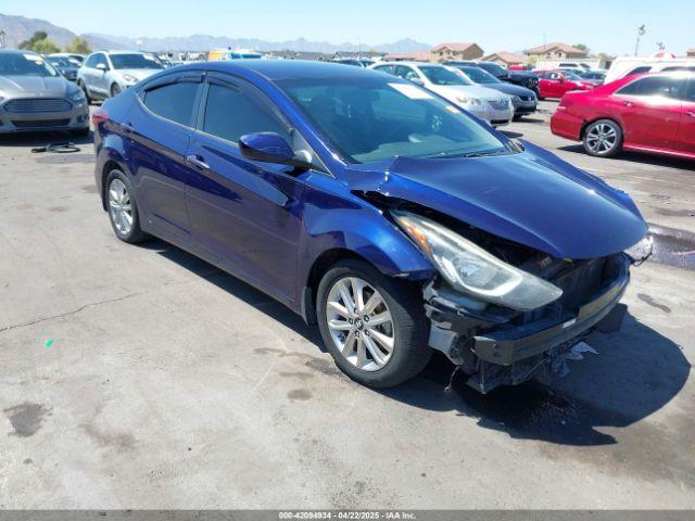  Salvage Hyundai ELANTRA