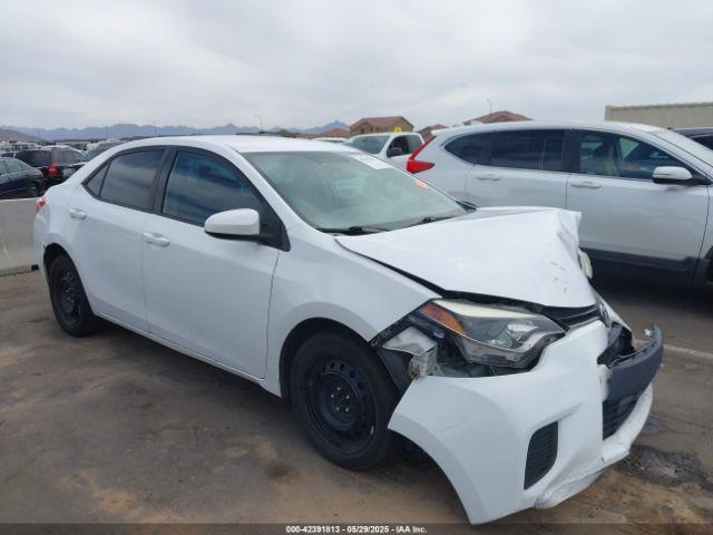  Salvage Toyota Corolla