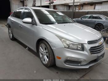  Salvage Chevrolet Cruze