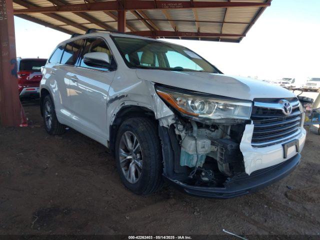  Salvage Toyota Highlander