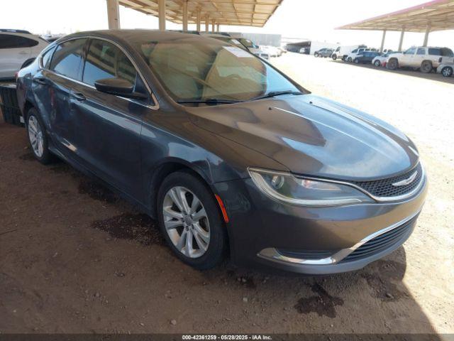  Salvage Chrysler 200