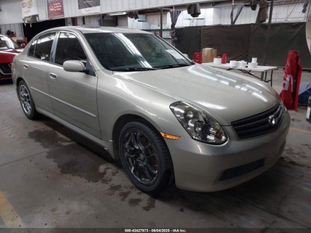  Salvage INFINITI G35